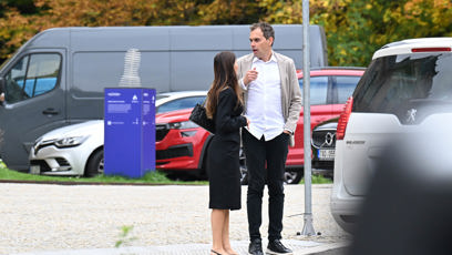 FOTO: Šéfkuchař Filip Sajler s manželkou.