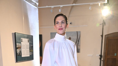 FOTO: Aneta Vignerová na přehlídce.