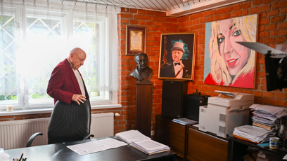 FOTO: Felix Slováček během natáčení nového videoklipu.