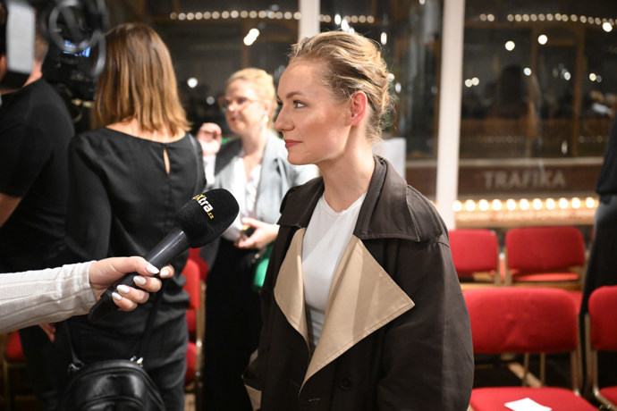 FOTO: Anna Jiřina Daňhelová v rozhovoru pro eXtra.cz.