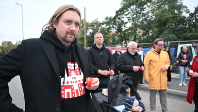 FOTO: Jedna demonstrace proběhla v Praze, další v Brně.