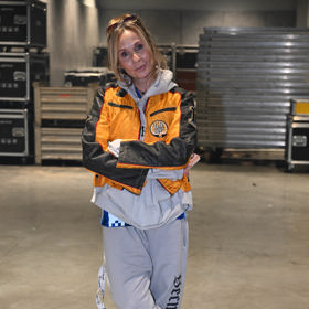 Tereza Pergnerová ve společnosti.