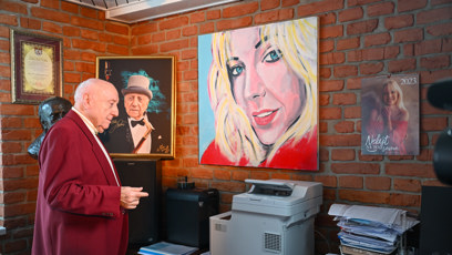 FOTO: Felix Slováček během natáčení nového videoklipu.