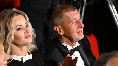 FOTO: Andrej Babiš působil velmi uvolněně vedle své ženy Moniky Babišové.