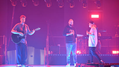 FOTO: Lunetic během koncertu.