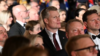 FOTO: Filip Turek na předávání státních vyznamenání.