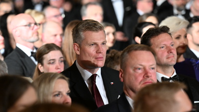 FOTO: Filip Turek na předávání státních vyznamenání.