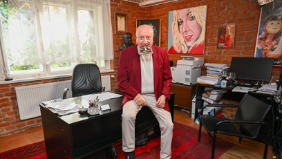 FOTO: Felix Slováček při natáčení nového videoklipu.