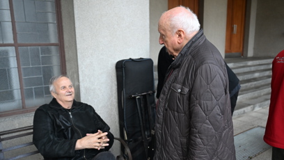 FOTO: Poslední rozloučení s hudebníkem Janem Šatrou.