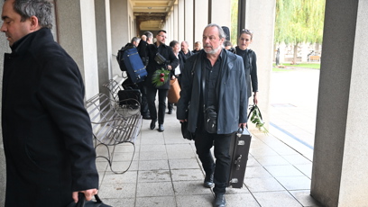 FOTO: Poslední rozloučení s hudebníkem Janem Šatrou.