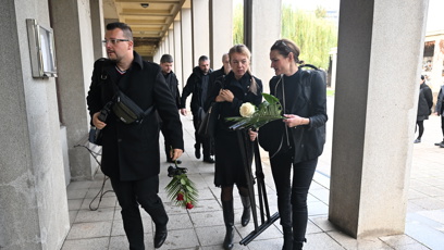 FOTO: Poslední rozloučení s hudebníkem Janem Šatrou.