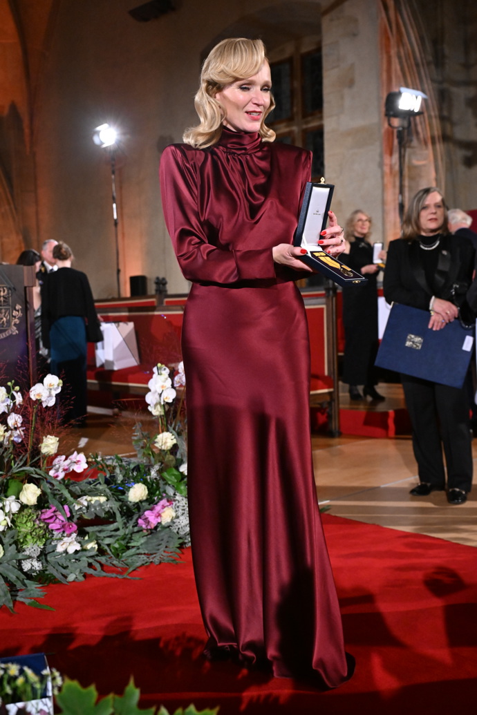 FOTO: Herečka Aňa Geislerová dostala vyznamenání. – stránka 1