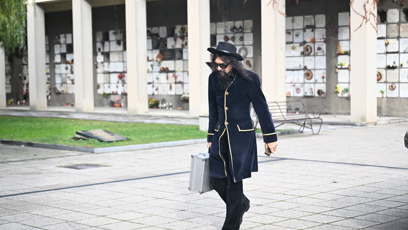 FOTO: Poslední rozloučení s hudebníkem Janem Šatrou.