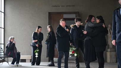 FOTO: Poslední rozloučení s hudebníkem Janem Šatrou.