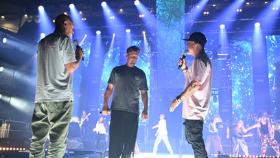 FOTO: Lunetic během show.