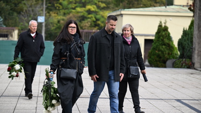 FOTO: Poslední rozloučení s hudebníkem Janem Šatrou.