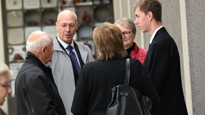 FOTO: Poslední rozloučení s hudebníkem Janem Šatrou.