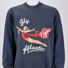 Dianina mikina Fly Virgin Atlantic se roku 2019 prodala v aukci za více než milion korun.