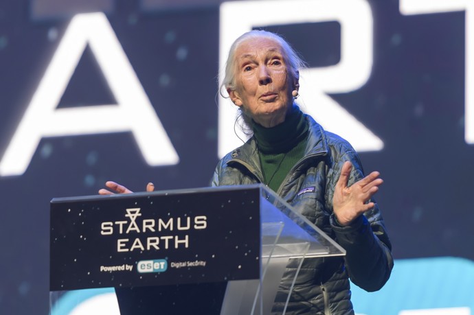 FOTO: Etnoložka a ochránkyně přírody Jane Goodallová zemřela ve věku 91 let.