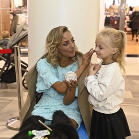 Markéta Konvičková s dcerou. 