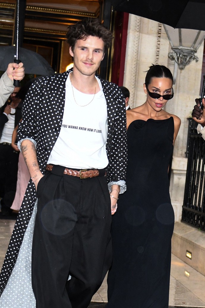 FOTO: Cruz Beckham a Jackie Apostel.