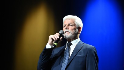 FOTO: Petr Pavel zavzpomínal na Danu Drábovou v pražském Foru Karlín.