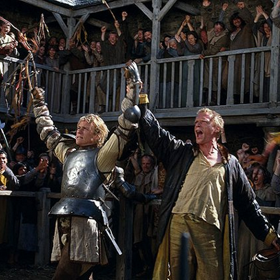 V komparzu se objevili i pražští bezdomovci.