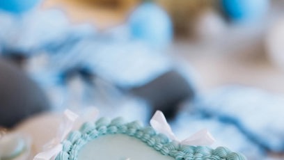 FOTO: Na oslavě Natalie Kočendové nechyběl ani nádherný dort.