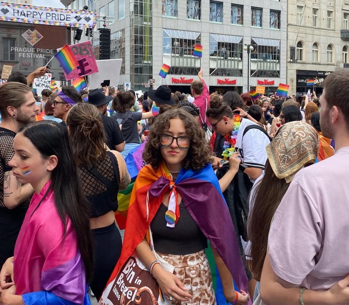 FOTO: Julie Smejkalová na Prague Pride. – stránka 3