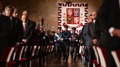 FOTO: Předávání státních vyznamenání se uskuteční ve Vladislavském sále Pražského hradu.