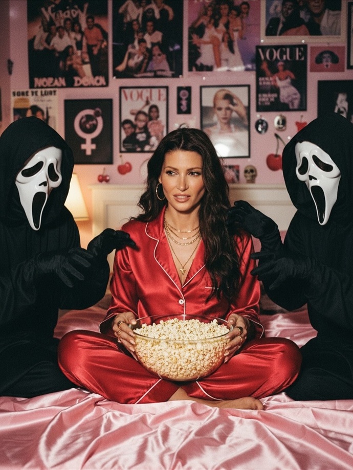 FOTO: Tereza Kerndlová vytvořila díky AI tematické halloween fotky. – stránka 17