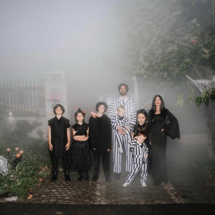 FOTO: Michaela Salak s rodinou.