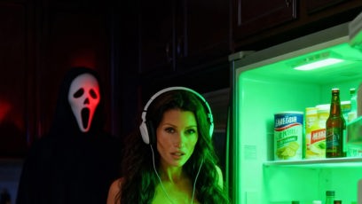 FOTO: Tereza Kerndlová vytvořila díky AI tematické halloween fotky.