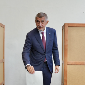 Andrej Babiš byl volit už v pátek.