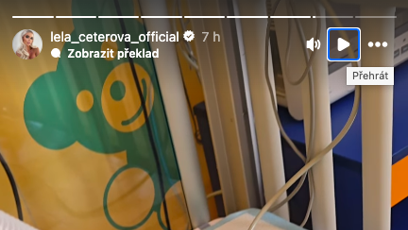 FOTO: Lela Ceterová sdílela na sociální sítí pocity po operaci syna.