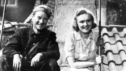 FOTO: Jana Dítětová a Ladislav Pešek ve čtyřicátých letech.