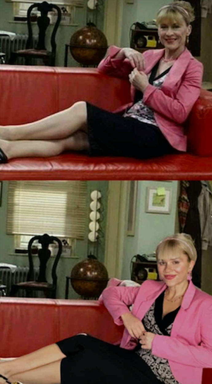 FOTO: Influencerka dala do proměny vše, dokonce si sehnala i paruku s ofinou. – stránka 3