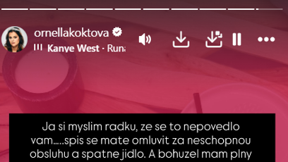 FOTO: Ornella Koktová se pustila do Radka Kašpárka.
