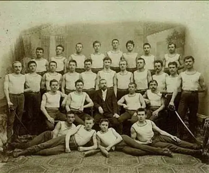 FOTO: Sokol, tělocvičná jednota Slovan, 1899.