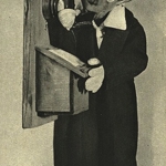 Takto vypadal Spejbl v prvním zvukovém filmu (1931).