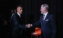 Petr Fiala a Andrej Babiš si podali rukou.
