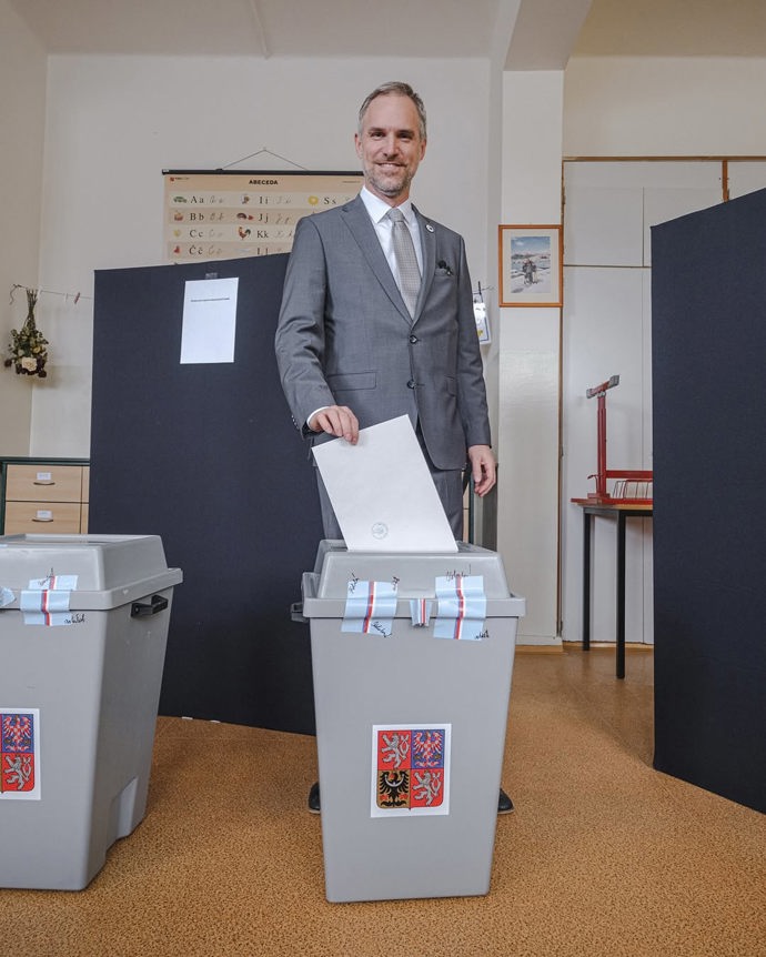 FOTO: Zdeněk Hřib odvolil