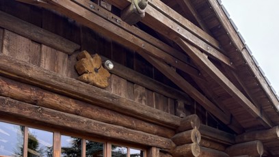 FOTO: Kateřina Brožová v luxusním srubu Líny u Mladé Boleslavi.