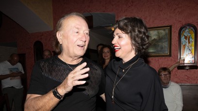 FOTO: Petr Janda se skvěle bavil.