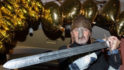 FOTO: Martin Dejdar jako rytíř.