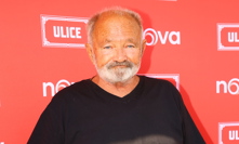 Rudolf Hrušínský ml. se po delší době objevil ve společnosti.