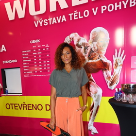 Nechyběla ani moderátorka Lejla Abbasová. 