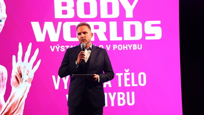 FOTO: Libor Bouček celou akci moderovl.