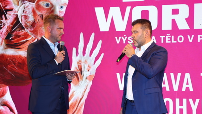 FOTO: Libor Bouček otevřel výstavu Body Worlds