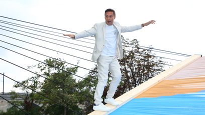 FOTO: Roman Vojtek blbnul na Margot akci.